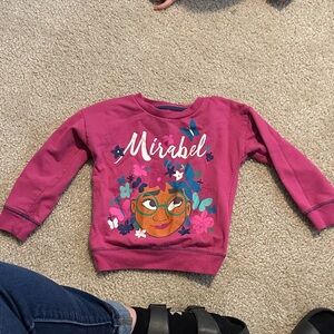 Disney Mirabel Kids Sweatshirt - Magenta